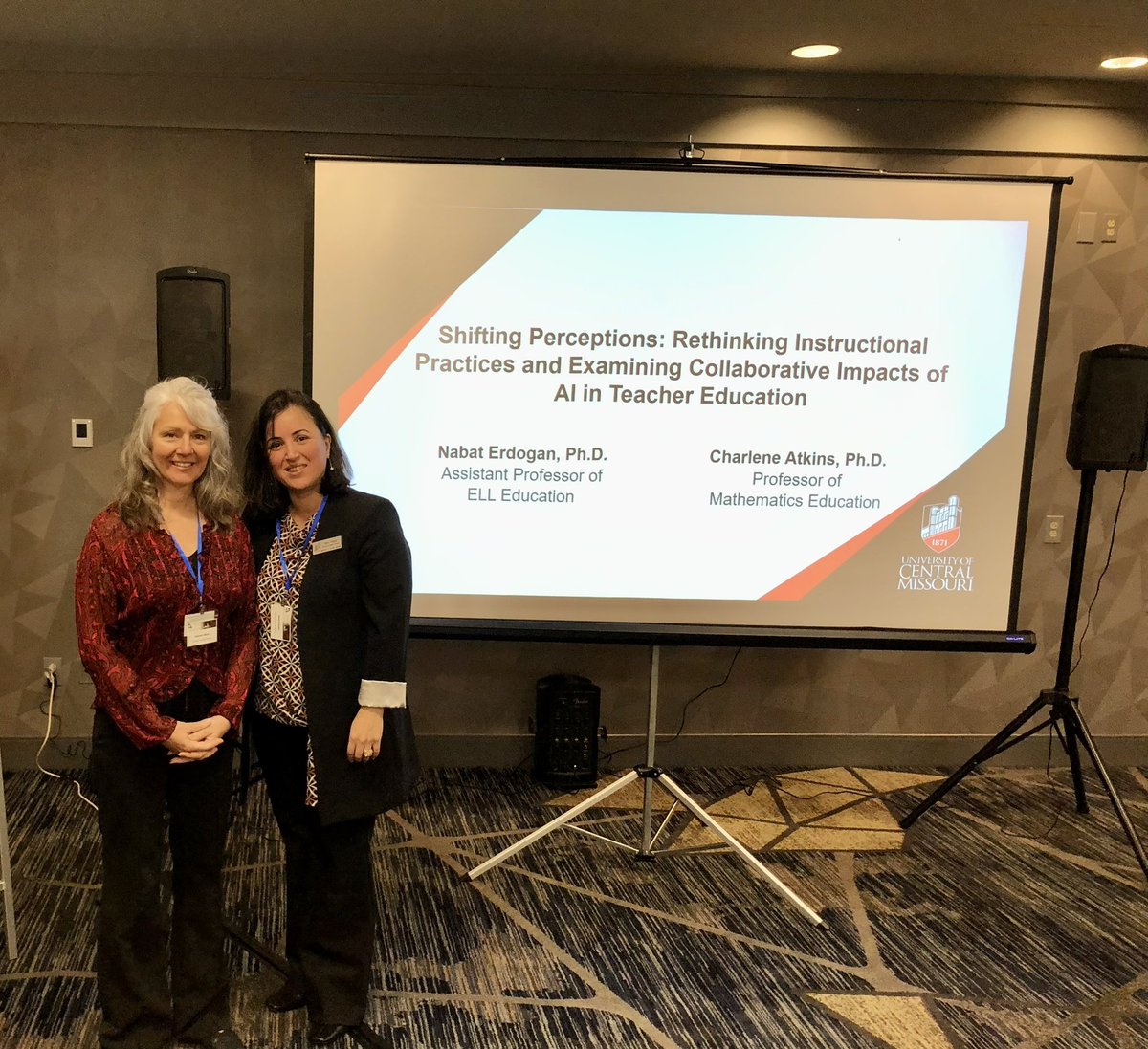 UCMoCOE's tweet photo. 👀 Check out our @ucentralmo College of Ed Faculty showcasing insights and expertise at the 2024 @MissouriACTE Spring conference! #UCMTeachRed https://t.co/9ycaoGbfwL
