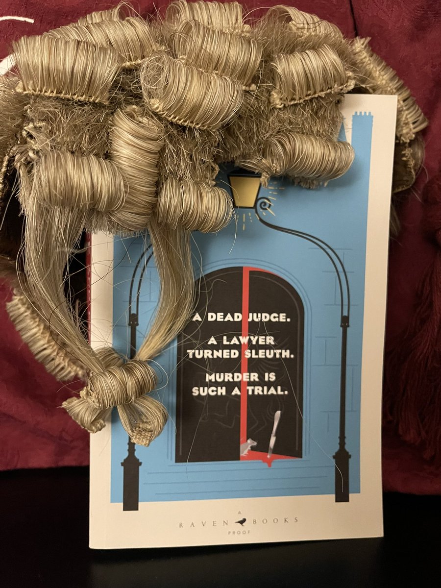 My thanks to @t_kettle for today’s bookpost: A CASE OF MICE & MURDER by Sally Smith. A murdered judge! Can’t wait to dive in.