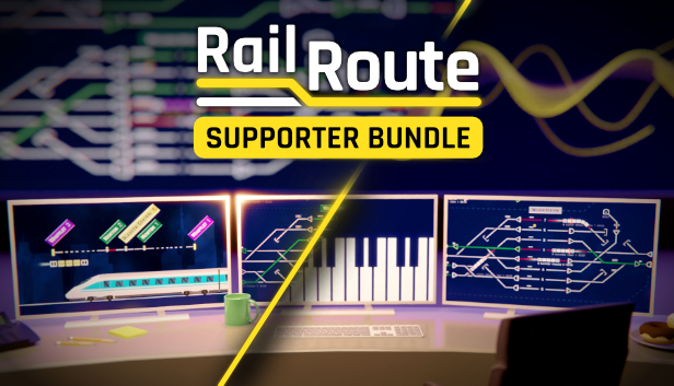 Don't miss our Supporter Bundle!

Long-time fan? New player? It doesn't matter! If you purchase the Supporter Bundle (Rail Route + Rail Route Soundtrack), you will get an extra sweet discount on top of the price!

Purchase it here ➡ bit.ly/49eQQHn