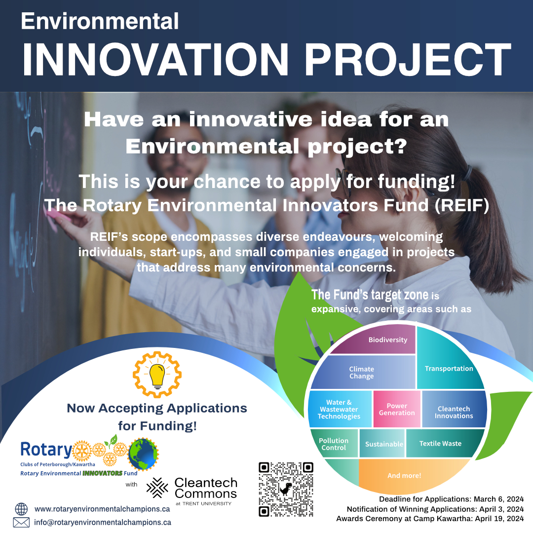 Time's running out! The application deadline is March 6!
Take advantage of this opportunity to make a real impact on Peterborough County and the Kawarthas with your innovative environmental project.
Apply: tinyurl.com/4fzma92s
#EnvironmentalInnovation #DeadlineApproaching