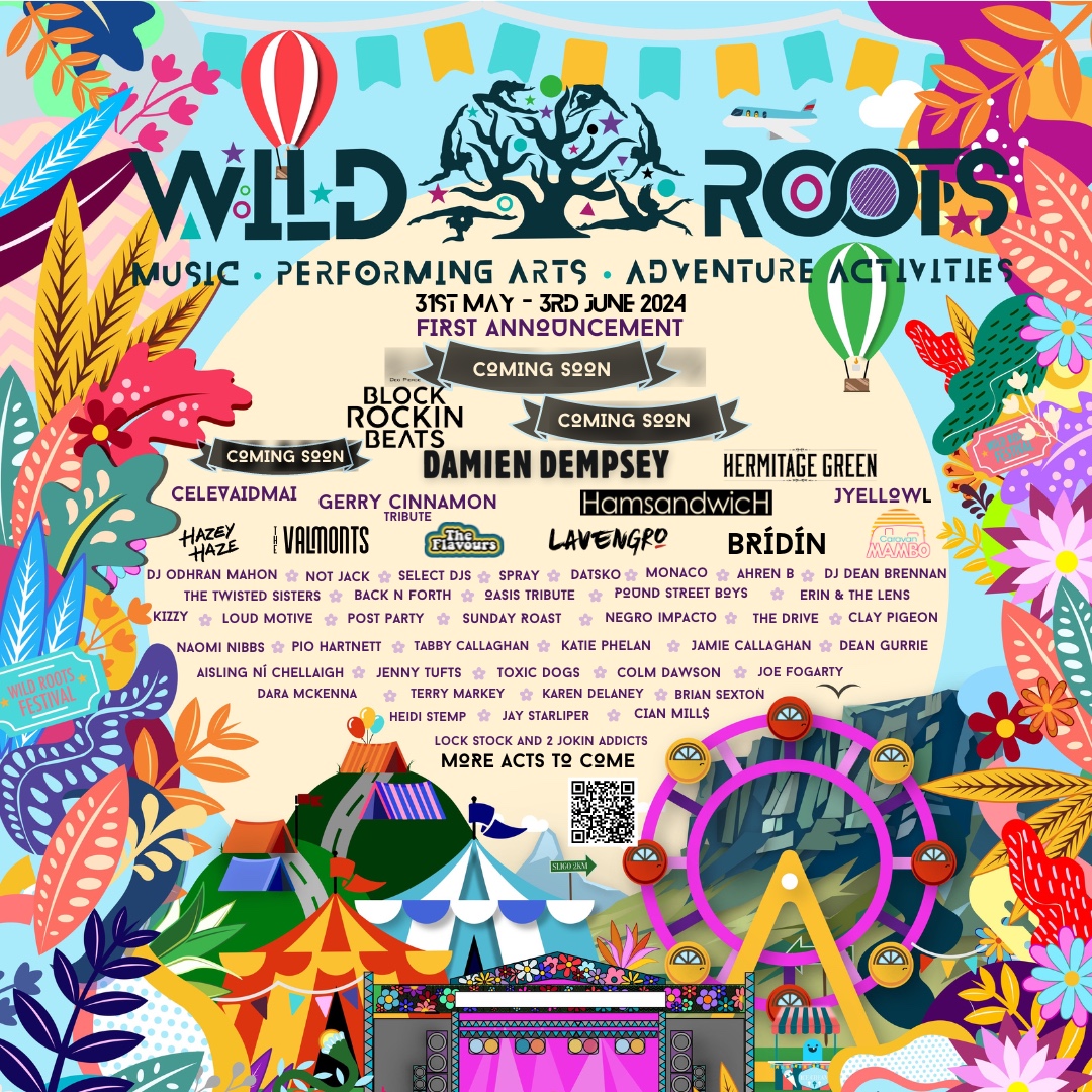 🎉Delighted to be a part of such an incredible line up at this year's @WildRootsfest ! See you all there!!🎉 Tickets available via the link in our bio 🎫