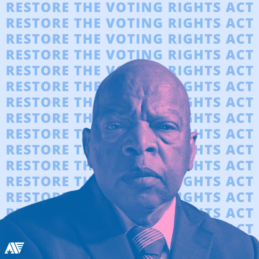 Passing John R. Lewis VRAA and restoring the Voting Rights Act is more crucial than ever. 

Since the devastating Shelby County ruling, nearly 100 restrictive voting laws have been enacted, worsening racial turnout gaps and causing lasting damage to our democracy. #RestoreTheVRA