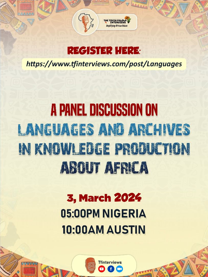 The Toyin Falola Interviews tweet media