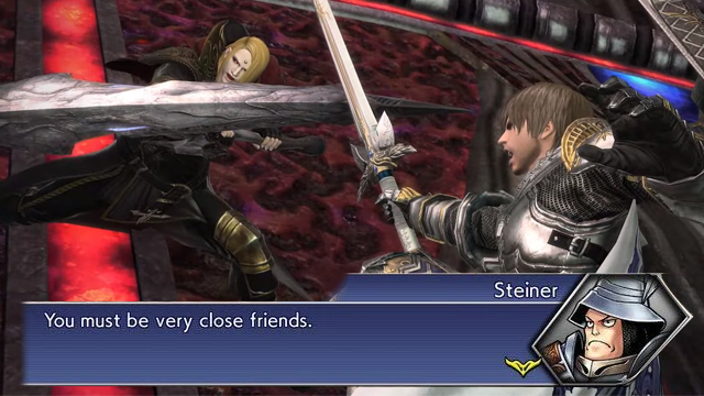 Jun_on_Fire's tweet photo. Dissidia Final Fantasy Opera Omnia shut down today. It was surprisingly full of great and memorable character moments.

But this *incredible* line by FF9's Steiner takes the cake https://t.co/vRlgxnl58u