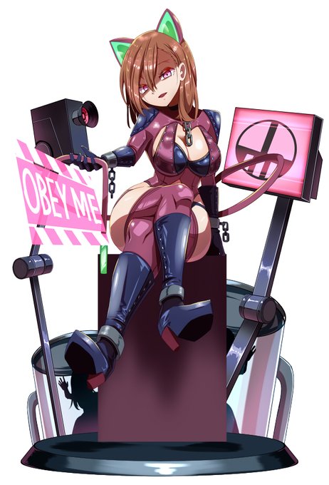 全身の入った立ち絵を毎回描いていくことに定評のあるちぼ太くん。彼女たちを彩る台座を作ってみた。全身絵の印象が若干変わるって私信じてる! 