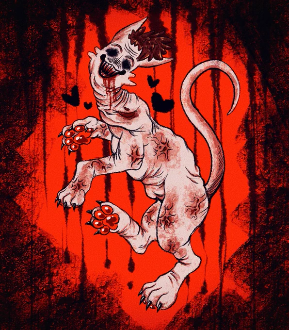 i dont even play DBD,  but i love the new killer design so muchunknown kitty  