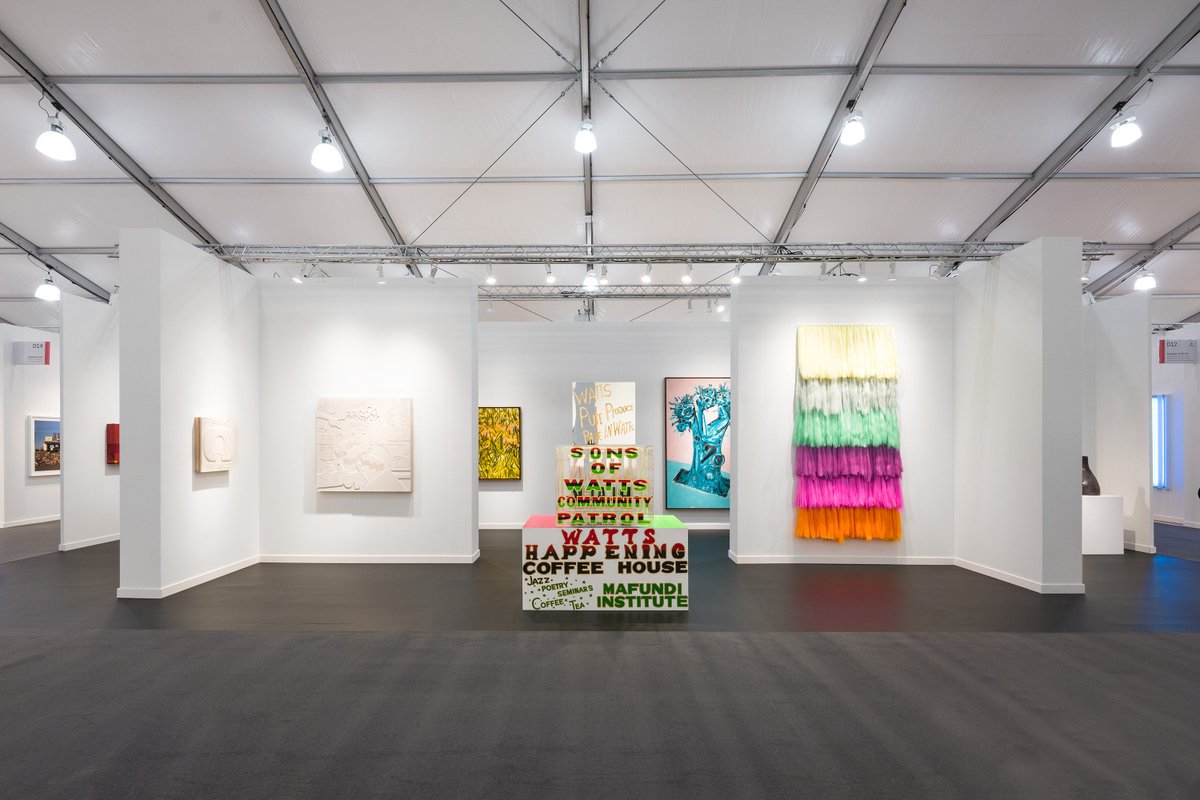 Frieze Los Angeles 2024 is on view at the Santa Monica Airport through Sunday, March 3. Gagosian is presenting 'Social Abstraction,” organized by Antwaun Sargent: on.gagosian.com/3SVdGOC @friezeofficial @Sirsargent