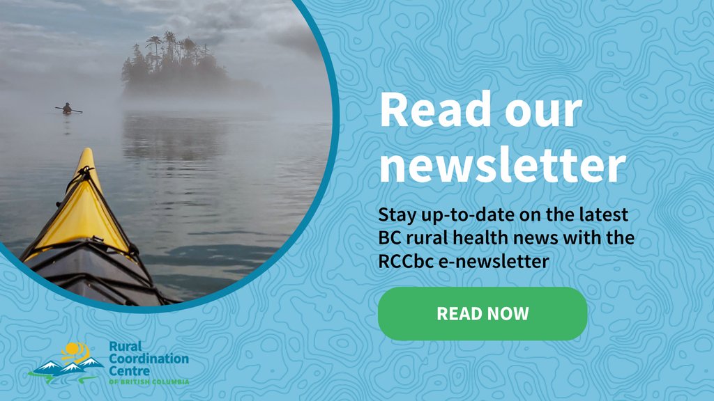 Dive into the latest news &amp; updates on rural health in BC! 

👨‍💻 RUDi expertise helps nursing teams save lives

🔍️ Published research on the use of POCUS in Rural BC

💰️ Grants up to $10,000 available to support rural health 

Read our newsletter: eepurl.com/iKR142