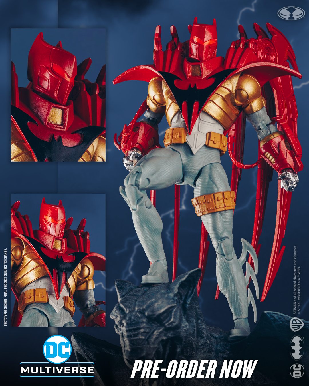 Azrael in store batman armor