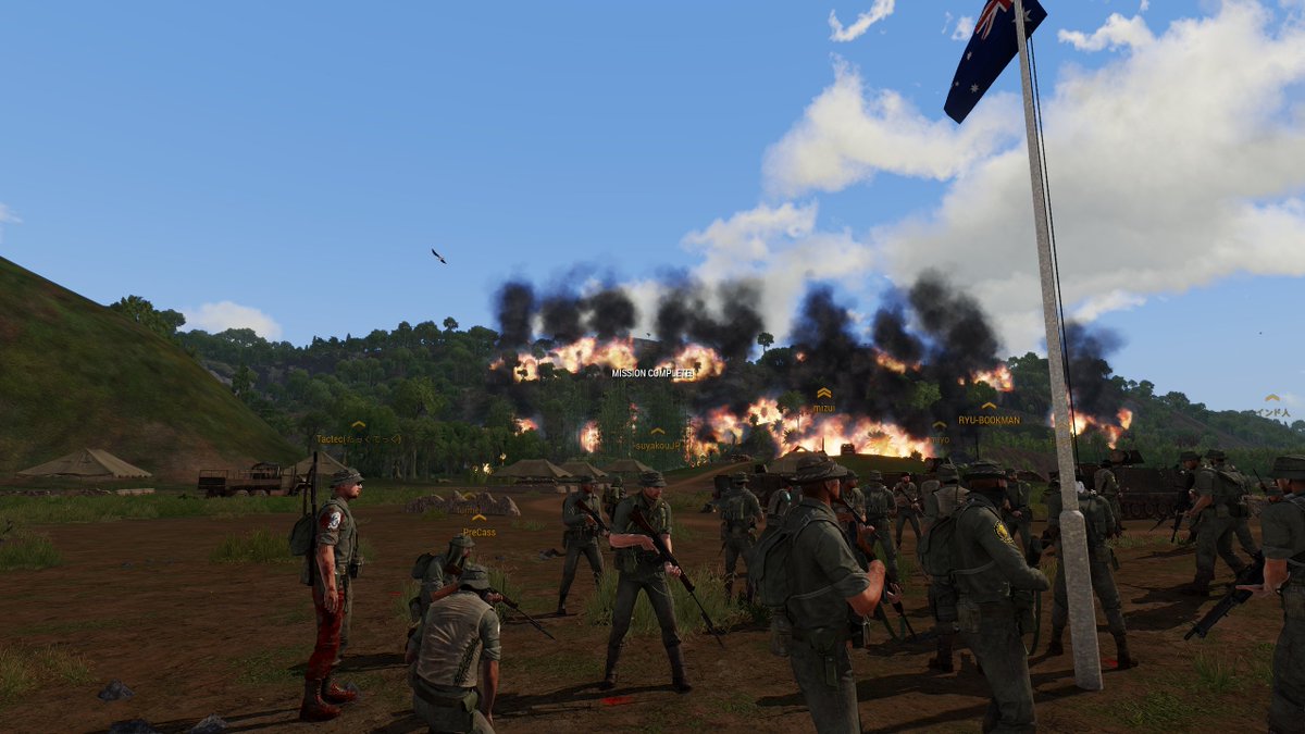 Bus_Cont's tweet image. 鳥鯖での思い出は大切な宝物です。
tricoさん、C.ZEROさん、モデレーターの方々、一緒に遊んでくれた皆さん、ありがとうございました。またどこかで！
#trigaming #arma3