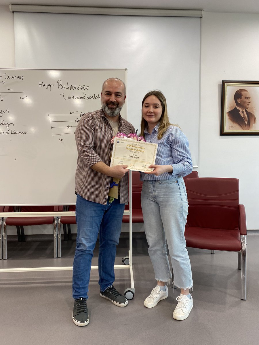 ⭐️Obsesif kompulsif bozukluk hakkındaki MUPSAwareness etkinliğimizi gerçekleştirdik.

Değerli sunumu için Cem Bey’e ve etkinliğimize ilgi gösterip gelen tüm katılımcılara çok teşekkür ederiz.🙏

#staywithMUPSA
