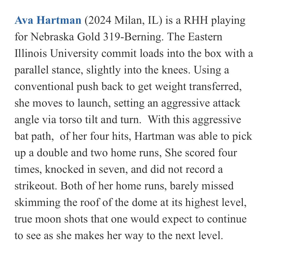 ava2hartman's tweet photo. Thank you! @DaveDurbala_PG @PG_Softball @NEGold319 @CoachArchibald @CoachSaiDaniels @tobyring19 https://t.co/zJcmtfWvrX