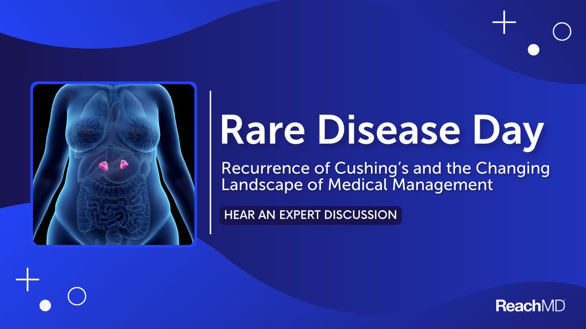 This #RareDiseaseDay, Drs. <a href="/MariaFleseriu/">Dr. Maria Fleseriu</a> &amp; Richard Auchus are examining the current state of #CushingsDisease management. In their discussion, they assess key data &amp; guidelines, explore personalized care, &amp; examine therapeutic pathways: ow.ly/48zT50QJnq8 #MedEd #MedTwitter