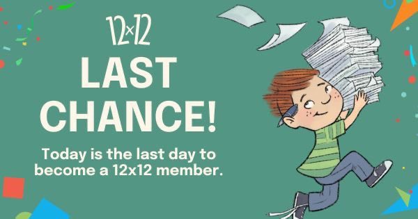 Today is your LAST CHANCE to become a member of 12 x 12 before we close the doors until 2025! Join a #writingcommunity of #picturebookauthors ready to support you in your writing journey. Register now before it's too late: buff.ly/48CoDKt #amwriting