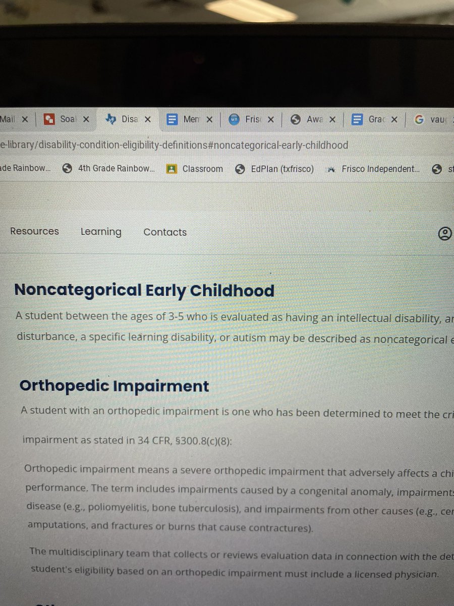 Ashley Membreno (@membrenohr) on Twitter photo Visiting the SPED support resources through TEA was an eye opener! Kids from ages 3-5 could have more than one disability. Their disabilities are not individually listed; it’s considered NONCATEGORICAL early childhood <a href="/VaughnElemFISD/">Vaughn Elementary</a> #vaughnsoakupthesun Visiting the SPED support resources through TEA was an eye opener! Kids from ages 3-5 could have more than one disability. Their disabilities are not individually listed; it’s considered NONCATEGORICAL early childhood <a href="/VaughnElemFISD/">Vaughn Elementary</a> #vaughnsoakupthesun