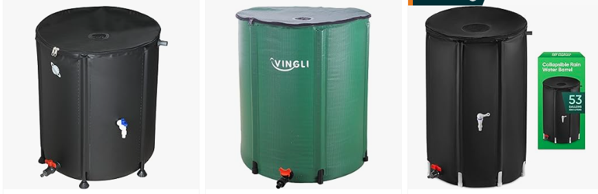 GFull225's tweet photo. I'm rain barrel hunting. Does anyone have any experience with the collapsible ones like these? Thanks!
#Homegrown #gardenlife #raincollection https://t.co/SnI3hNObDX