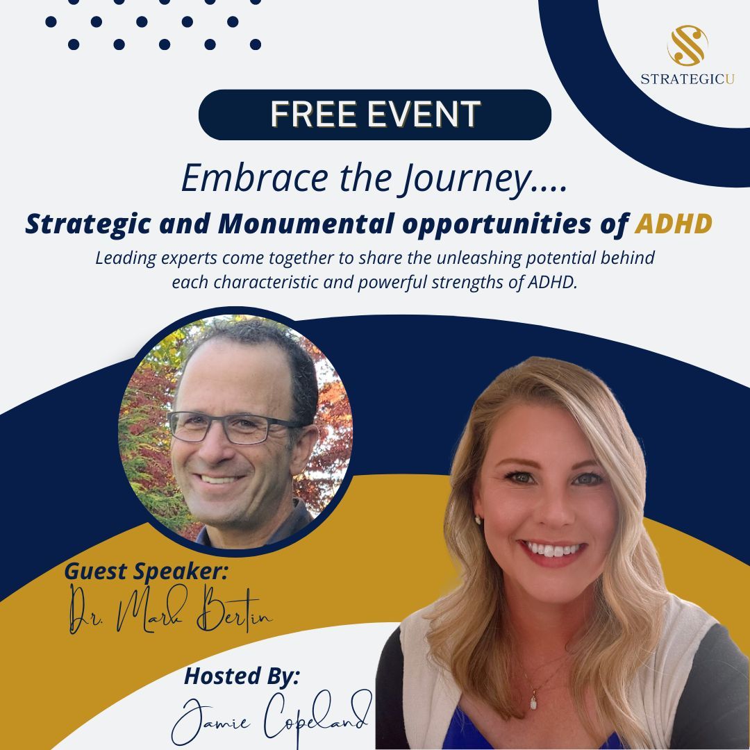 Join Jamie K. Copeland at the "Embrace the Journey" Summit, a series unveiling the strengths of ADHD. 🚀 Ready to empower families and embrace new strategies. 
Launches Monday, March 4th
Claim your FREE ticket: 👉 buff.ly/3IcYqX3