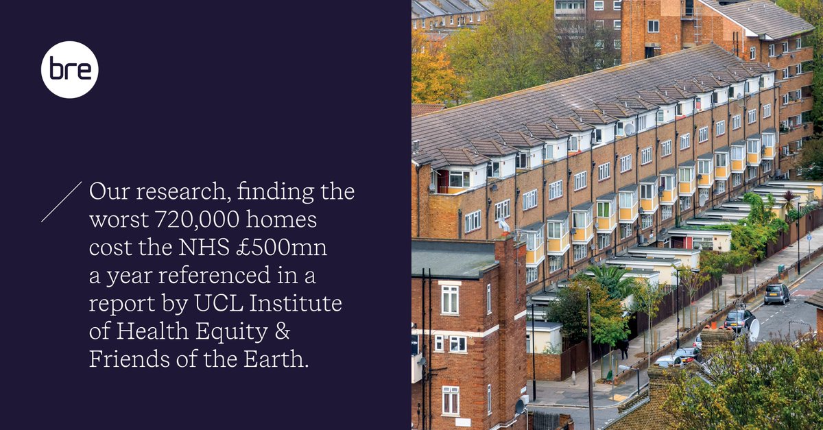 📄Our poor #housing research has been referenced in the 'Left Out in the Cold: The Hidden Impact of Cold Homes,' report by @marmotihe & @friends_earth. Looking at the impact of cold homes on health & mortality, read more: instituteofhealthequity.org/resources-repo… #netzero #builtenvironment #homes
