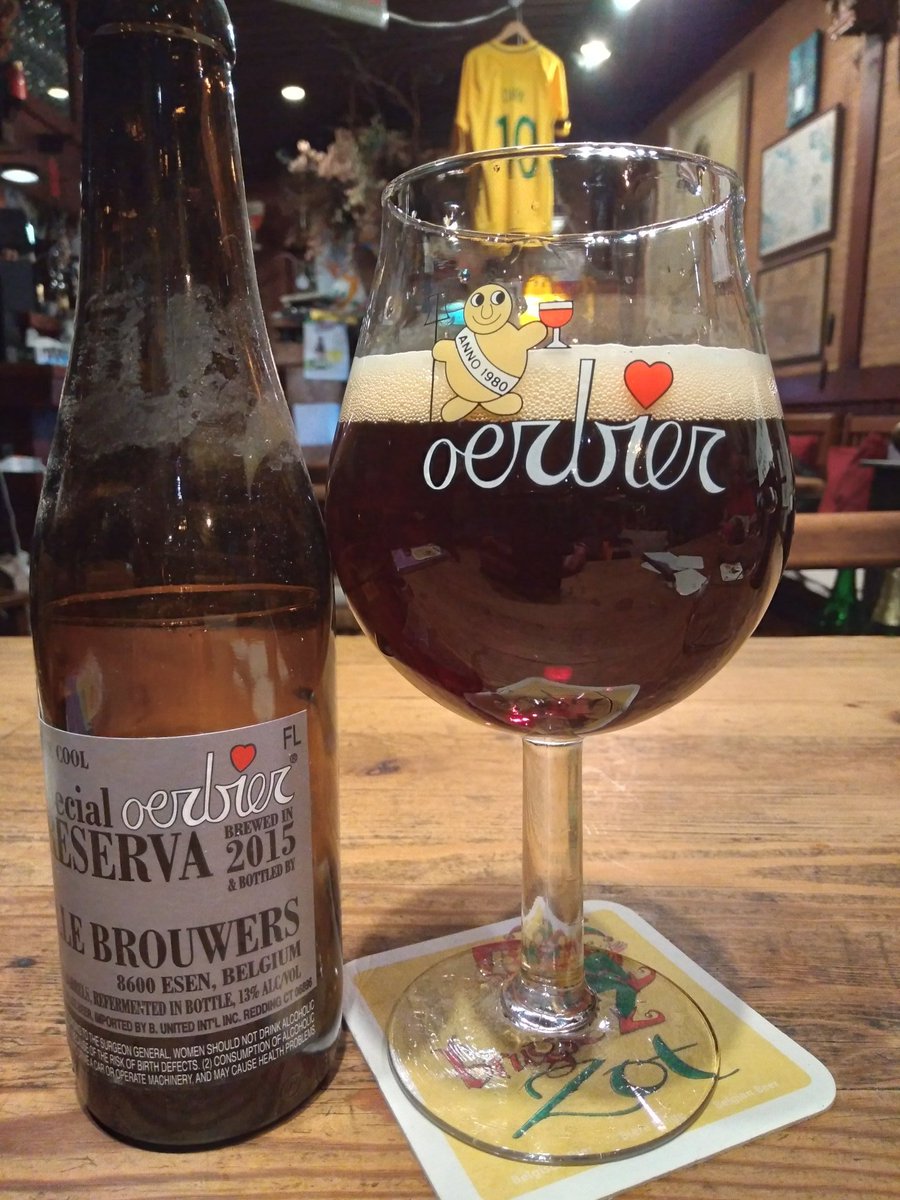 Moved on to Antwerp. First stop was Kulminator. As usual great cellared old beers to be enjoyed here.