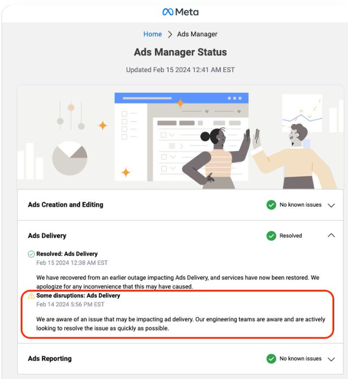 ThinkOneThing's tweet photo. Ohhhh, Facebook/Meta's at it again.  
If your ads overspent in February you should reach out for a refund. Great how to post from Barry https://t.co/G1ah62Rc7e https://t.co/h2qmslllVE