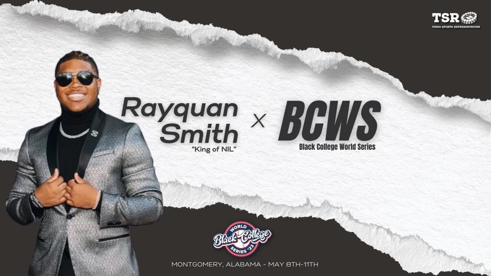 🚨Breaking News: Rayquan Smith, the King of NIL, Lands His Biggest Deal Yet in 2024 with <a href="/hbcuworldseries/">Black College World Series</a> 🚨 Deal #90 😨‼️ #rayquansmith #kingofnil #nil  #ciaa #hbcu