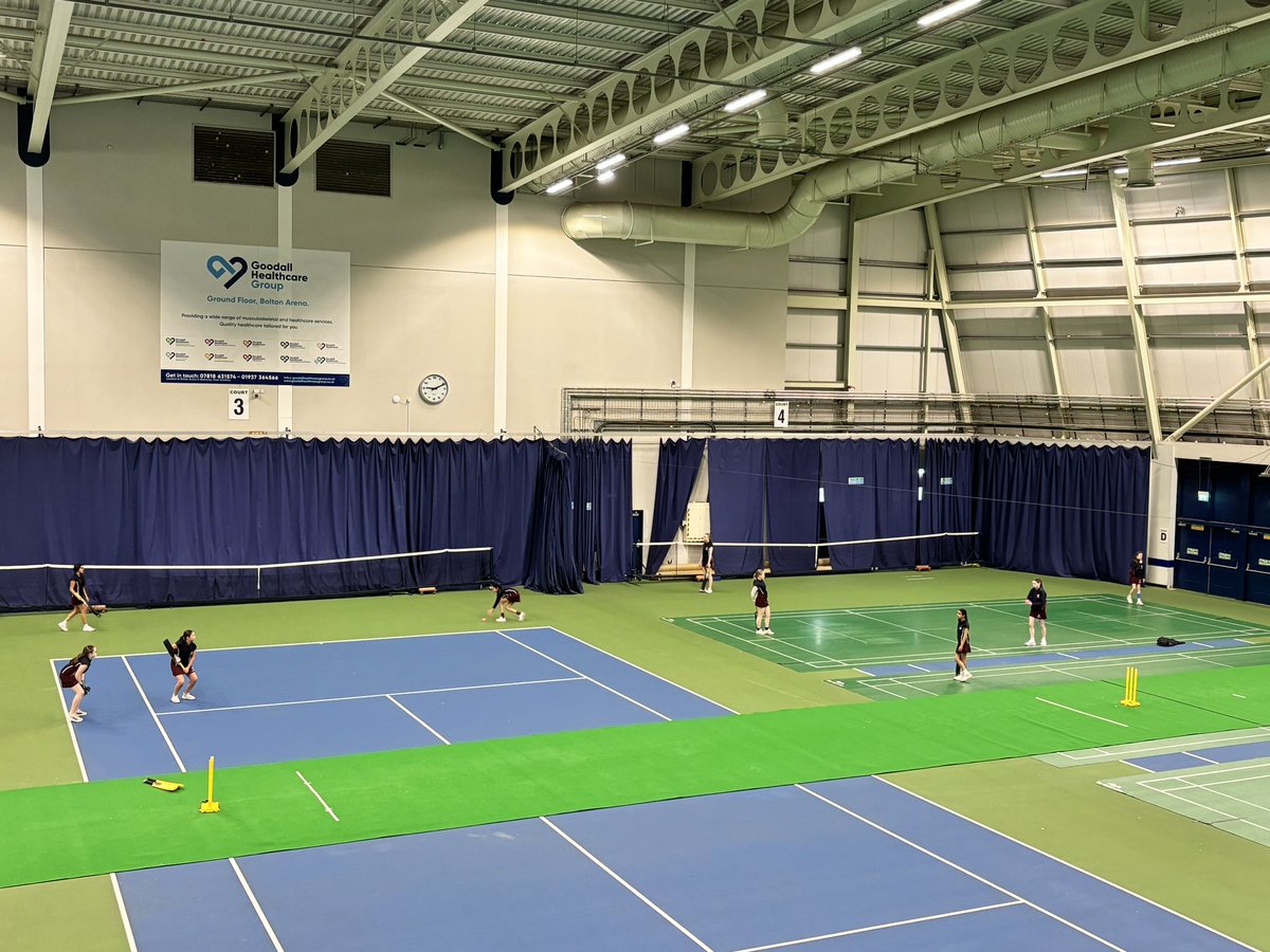BSGDSport's tweet photo. CRICKET 🏏

Brilliant effort from the U13 cricket team today at the Indoor Finals. 

Well done to all of the girls, they managed to grab third place with a close victory in their final game. 

🥉

#boltonschoolcricket https://t.co/RnMygYC1kr