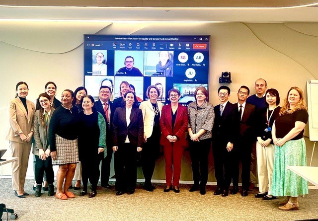 Camilla Otto (@ebrdcamilla) on Twitter photo Delighted to chair 1st AM for our Action for Equality and Gender Multi-Donor Fund A4EG <a href="/EBRD/">The EBRD</a> HQ. Thanks to <a href="/JapanGov/">The Gov't of Japan</a>, #Lithuania and #TaiwanBusiness-EBRD TC Fund for supporting us to deliver impact - creating access to skills + jobs – human capital is at the heart of what we do! Delighted to chair 1st AM for our Action for Equality and Gender Multi-Donor Fund A4EG <a href="/EBRD/">The EBRD</a> HQ. Thanks to <a href="/JapanGov/">The Gov't of Japan</a>, #Lithuania and #TaiwanBusiness-EBRD TC Fund for supporting us to deliver impact - creating access to skills + jobs – human capital is at the heart of what we do!
