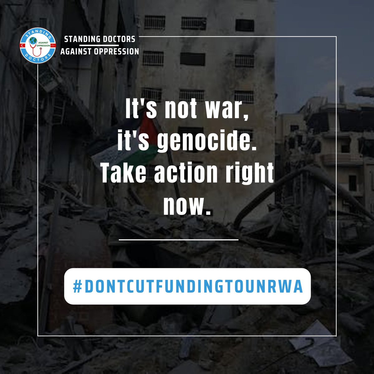 Enough is enough! #DONTCUTFUNDINGTOUNRWA