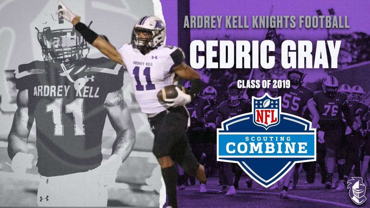 Best of luck to AKFB Great Cedric Gray in the NFL Combine this week! ⚔️FAMILY⚔️ @cedthr33