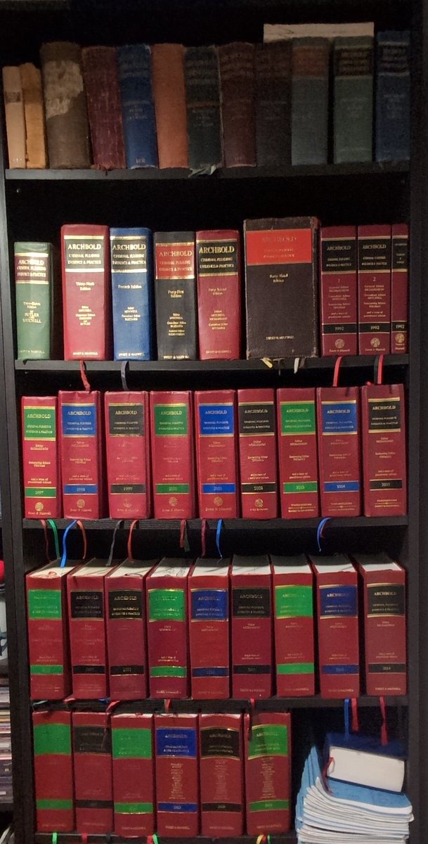 Welcome to the family:
Archbold's Pleading and Evidence Criminal Cases (18th edn, 1875).