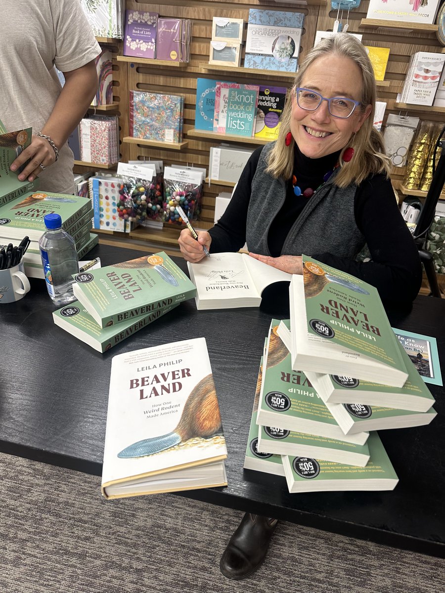 Thank you Barnes & Noble @BNBuzz  for choosing Beaverland as the Nonfiction pick of the month. Sorry to see February end! It has been such an honor.