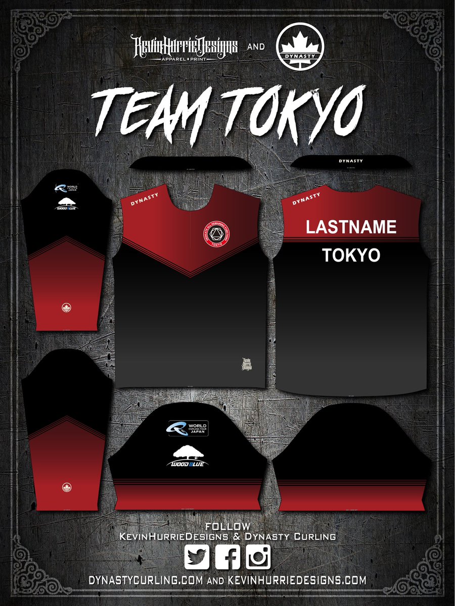 Apparel I Designed For Team Tokyo
.
#kevinhurriedesigns #dynastycurling #teamdynasty #teamtokyo #tokyo #tokyocurling #curling #curlingapparel #apparel #sports #sportsapparel #design #art #jersey #shirts #jackets #clothing #custom #sublimation #subdye #madeincanada #canadianmade