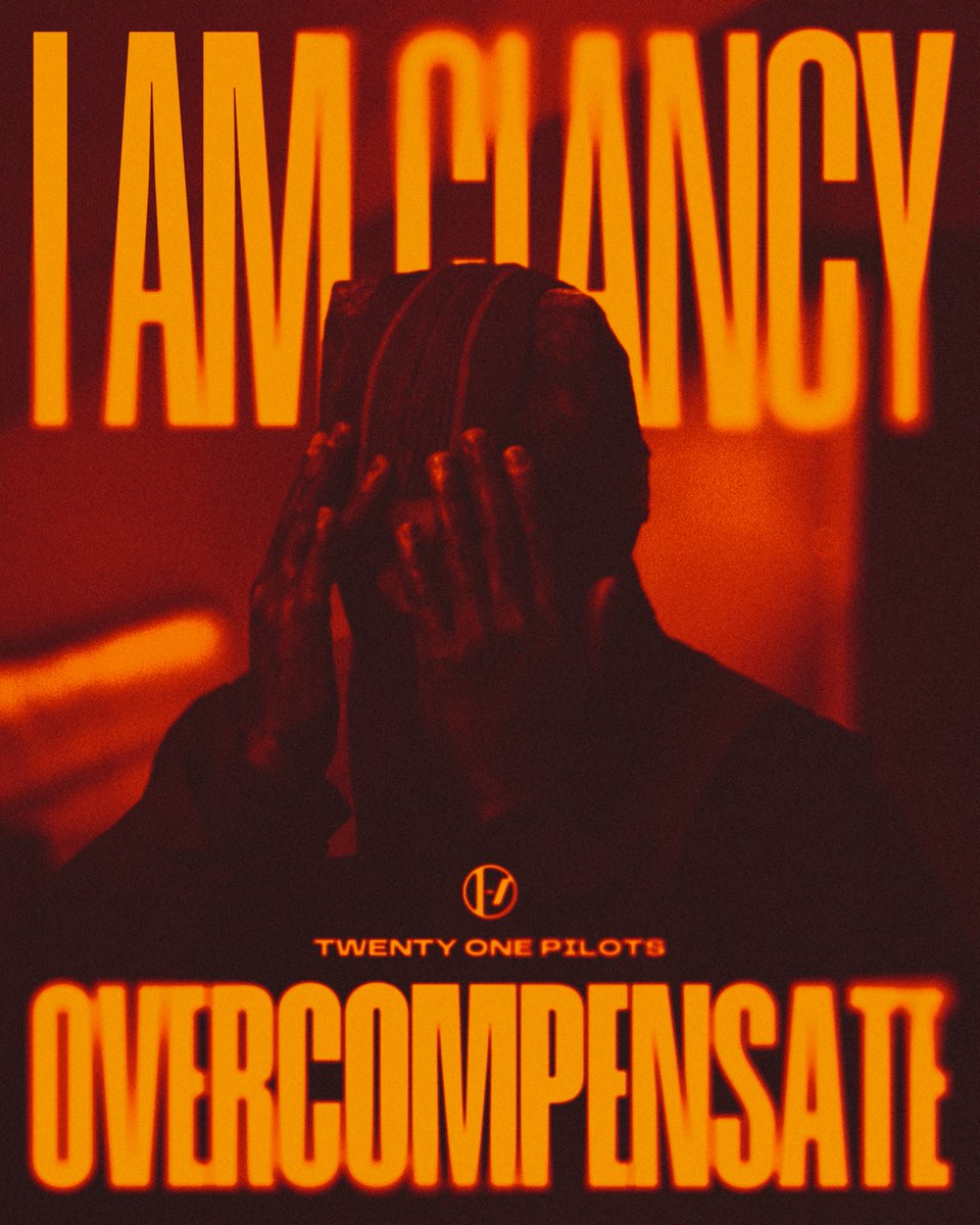DefinitelyLunaa's tweet image. New Twenty one pilots song "Overcompensate" slaps- hyped for the album &amp;gt;:D so here have a design i cooked up earlier today &amp;lt;3