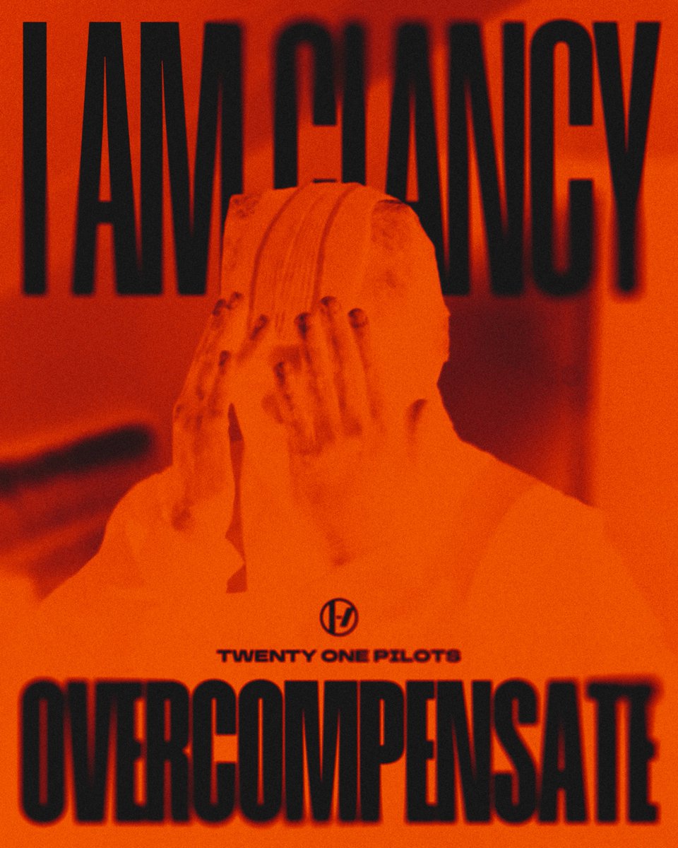 DefinitelyLunaa's tweet image. New Twenty one pilots song "Overcompensate" slaps- hyped for the album &amp;gt;:D so here have a design i cooked up earlier today &amp;lt;3