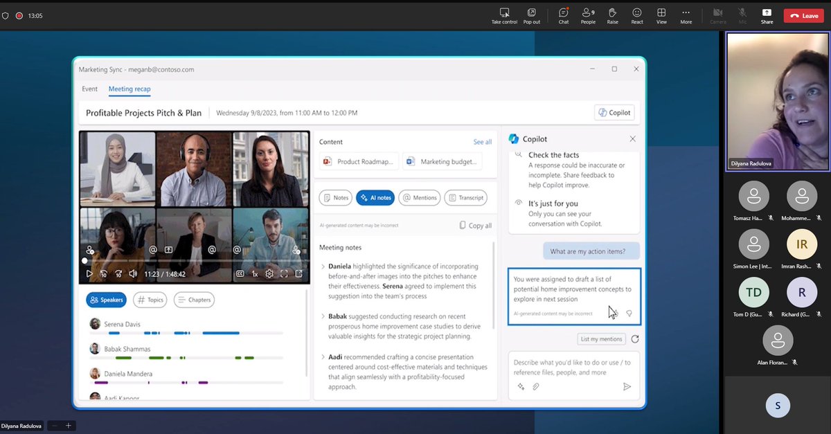 Outlook #Copilot with <a href="/DilyanaRadulova/">Dilyana Radulova</a> 

meetup.com/bradford-cloud…