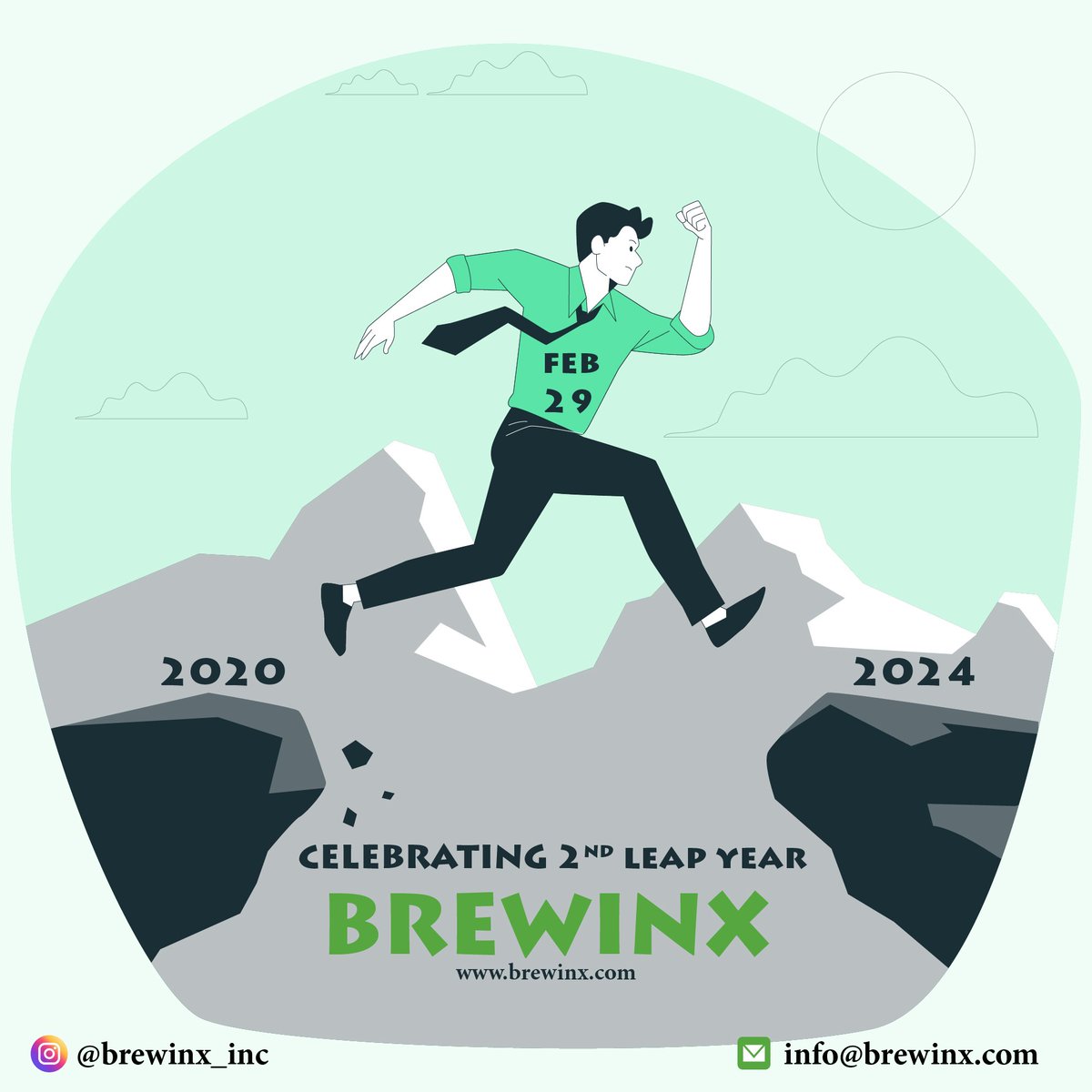 Brewinx_'s tweet image. #LeapYear2024 #LeapDay2024 #Feb29 #LeapDayFeb29 #LeapYearBrewinx #LeapYear #LeapDay #BrewinxOnTwitter #Brewinx #LeapYearAnnniversary #LeapYearDay