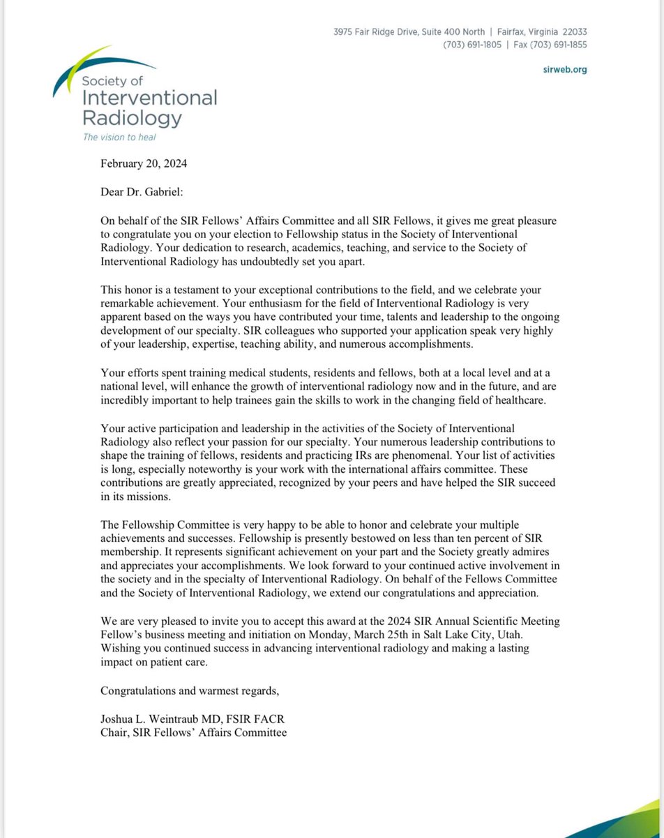 Thank you to all those who helped me in this journey @SIRspecialists @SIO_Central @UKYMedicine @UK_HealthCare @UKyRadiology @UKY_IR