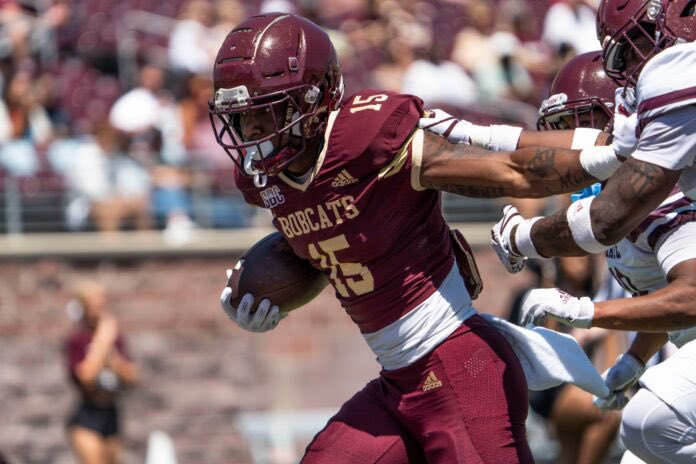 #AGTG After a great conversation with Coach Morris @coachchadmorris I am blessed to say I have received an offer from Texas State University!!