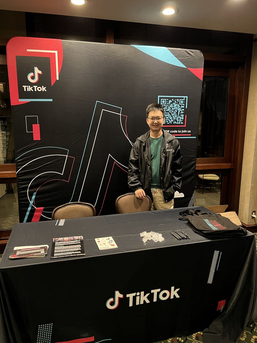 TikTokPrivacyGo's tweet image. Did you have a chance to stop by our booth at the @NDSSSymposium yet? If not, please swing by and we would love to share our project updates and how you can get involved with our open source projects.
😍😎
#PrivacyInnovation #OpenSource #NDSS #Symposium #TikTok