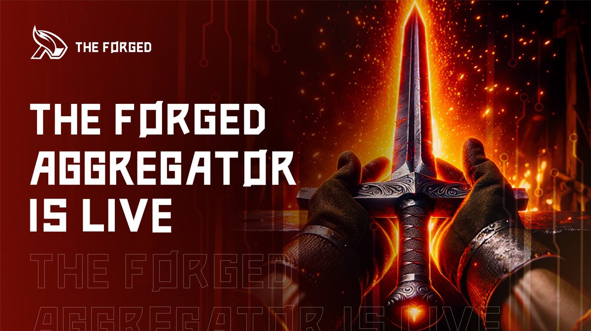 We are excited to announce that #TheForged aggregator beta is now LIVE on <a href="/base/">Base</a> and <a href="/FantomFDN/">Fantom Opera</a> ⚒️

Stay tuned for each of our integration partners that make our swaps the best they can possibly be 🤝

Fresh from the furnace, swap now below🔥
theforged.io/swap