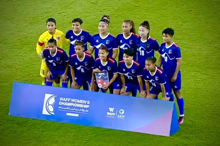 Thanks Team Nepal for making us proud... wonderful game...#WAFF Women's Championship