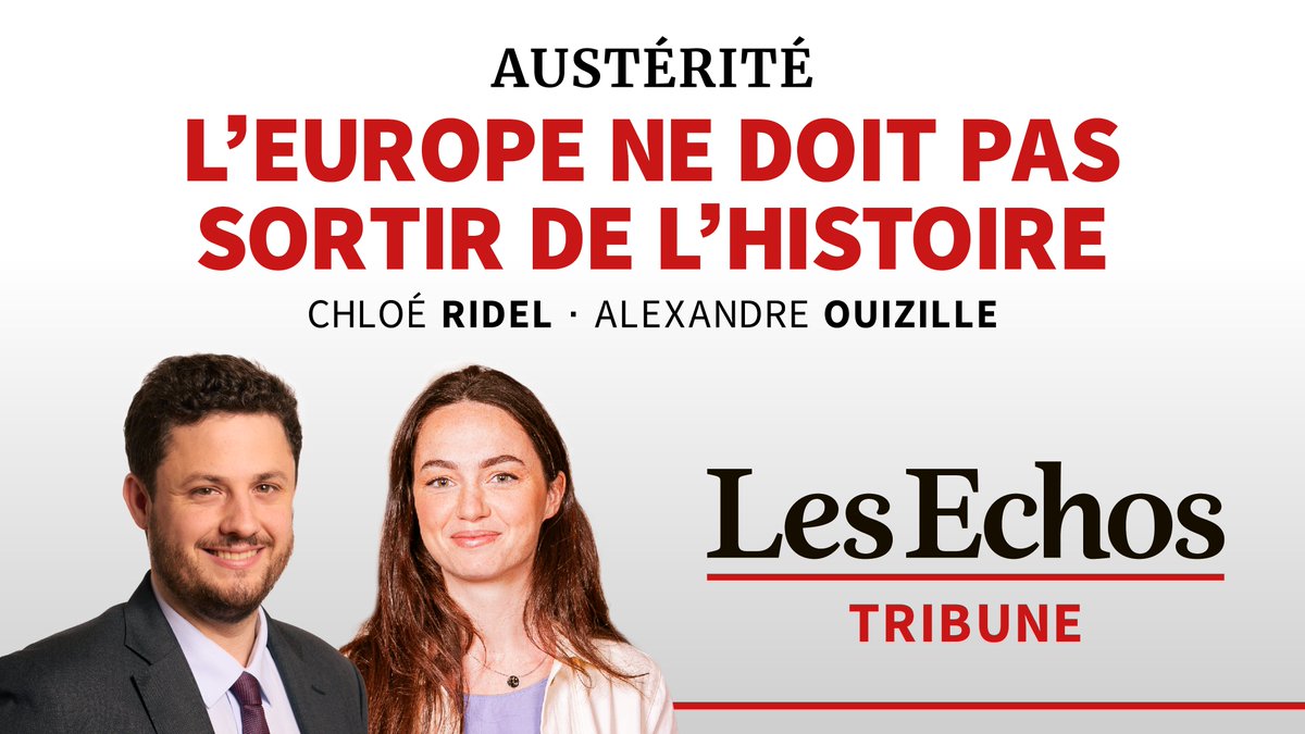 Aouizille's tweet image. Le plan d'austérité de 10 Mds de @BrunoLeMaire ne vient pas de nulle part.

C'est le retour des règles insensées en Europe, quand les États-Unis et la Chine investissent massivement dans la transition. 

➜ Notre tribune avec @ChloeRidel dans @LesEchos :
lesechos.fr/idees-debats/c…