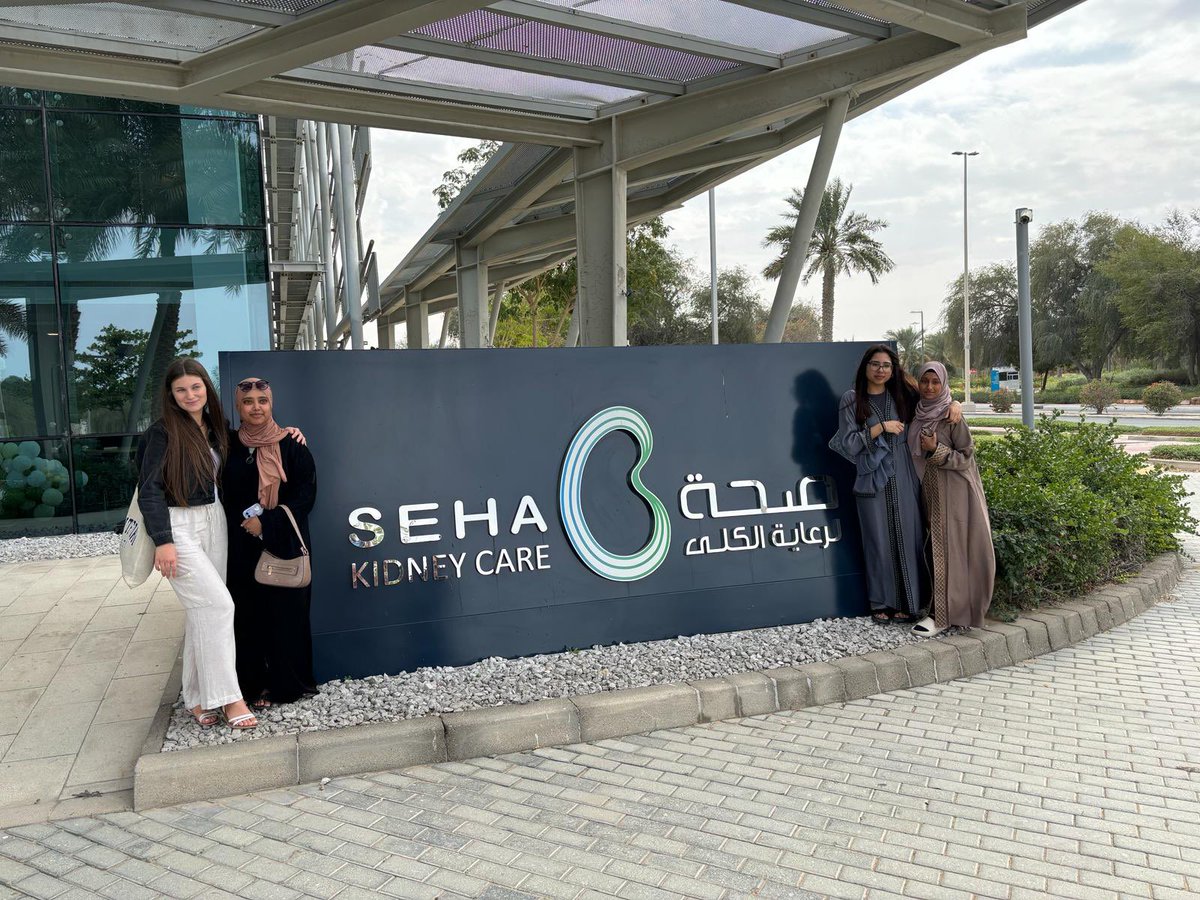 The students were lucky to be able to visit Abu Dhabi and Seha renal
centre, it was a privilege to have been invited back. <a href="/DMUglobal/">DMU Global</a> <a href="/JustinDobson15/">Justin Dobson</a> <a href="/hideghajni/">Hajnalka Hideg</a> <a href="/DMU_Nur_Mid/">DMU School of Nursing and Midwifery</a> #DMUDubai2024