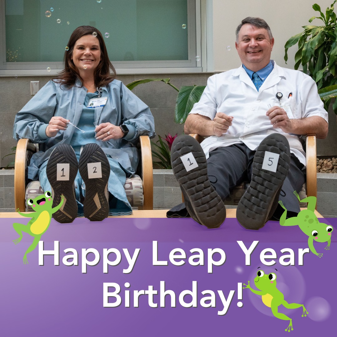 A birthday so awesome the world can only handle it every four years. Happy leap year birthday to two of our own. Have a fantastic day! #leapdaybirthday