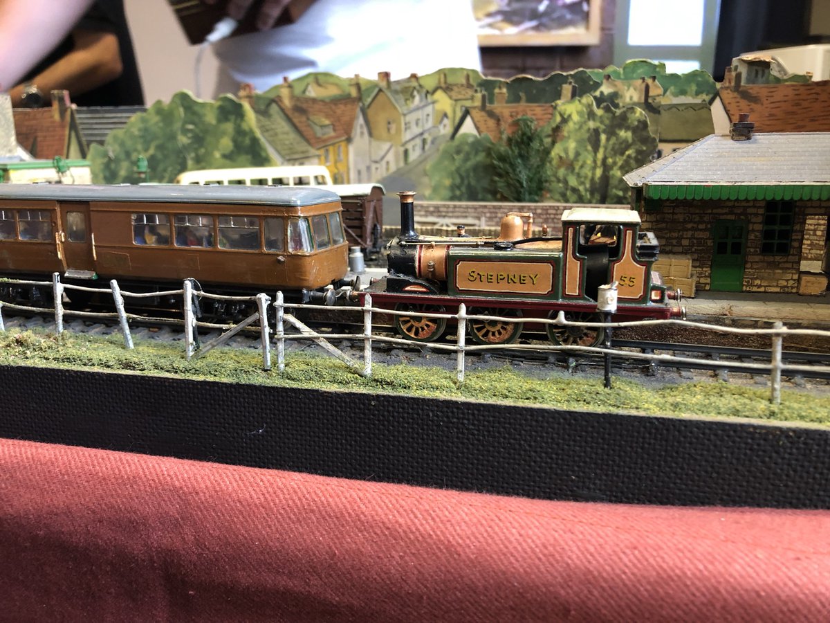 A reminder to those in the North-West (of England): the Rev. W. Awdry's FFARQUHAR BRANCH is appearing at the Preston & District Model Railway Society Exhibition THIS WEEKEND!

A rare opportunity to see the layout outside of Tywyn.

More information here: prestonanddistrictmrs.org.uk/exhibition/