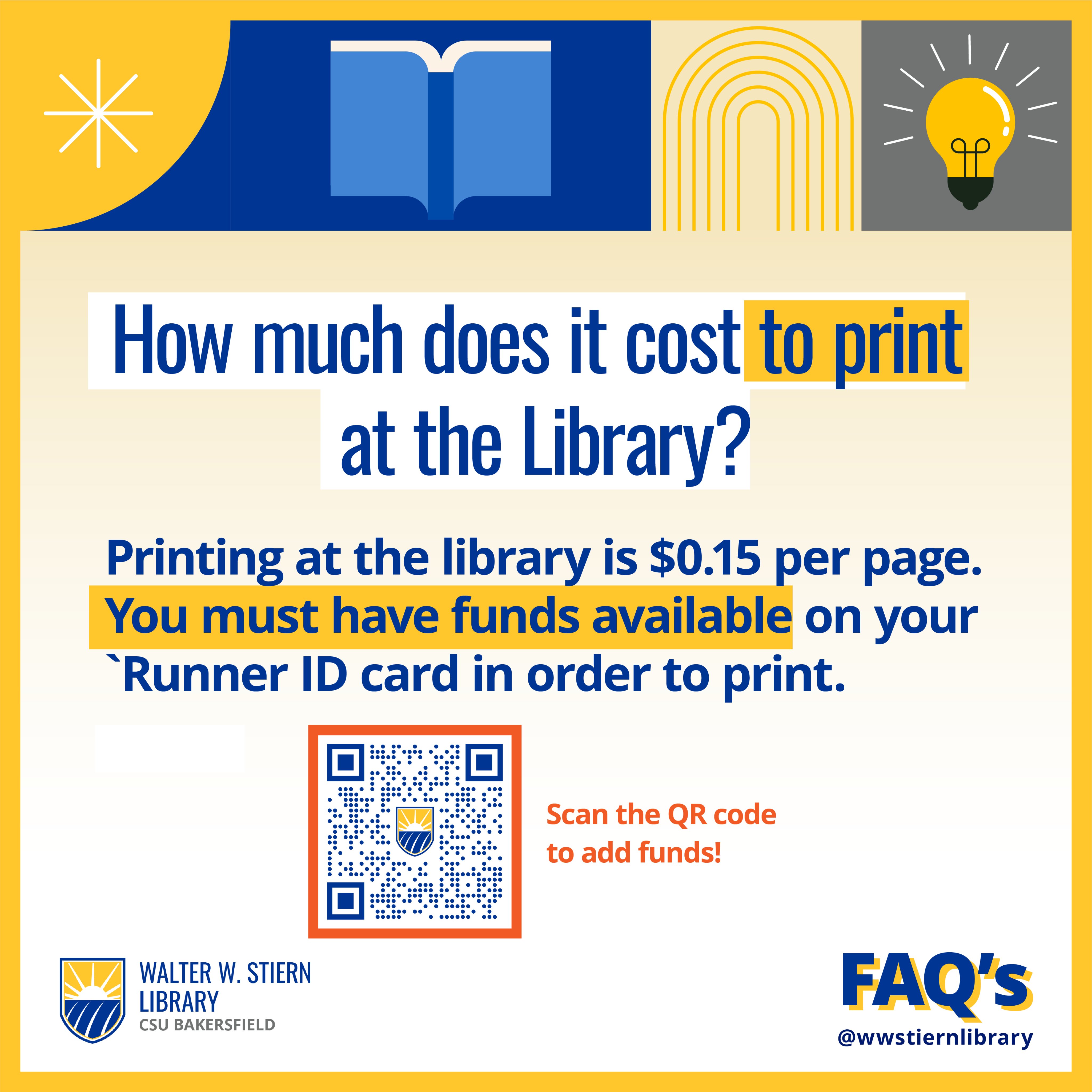 CSUB Library on X: &ldquo;📄 Need to print some papers on campus? Make 