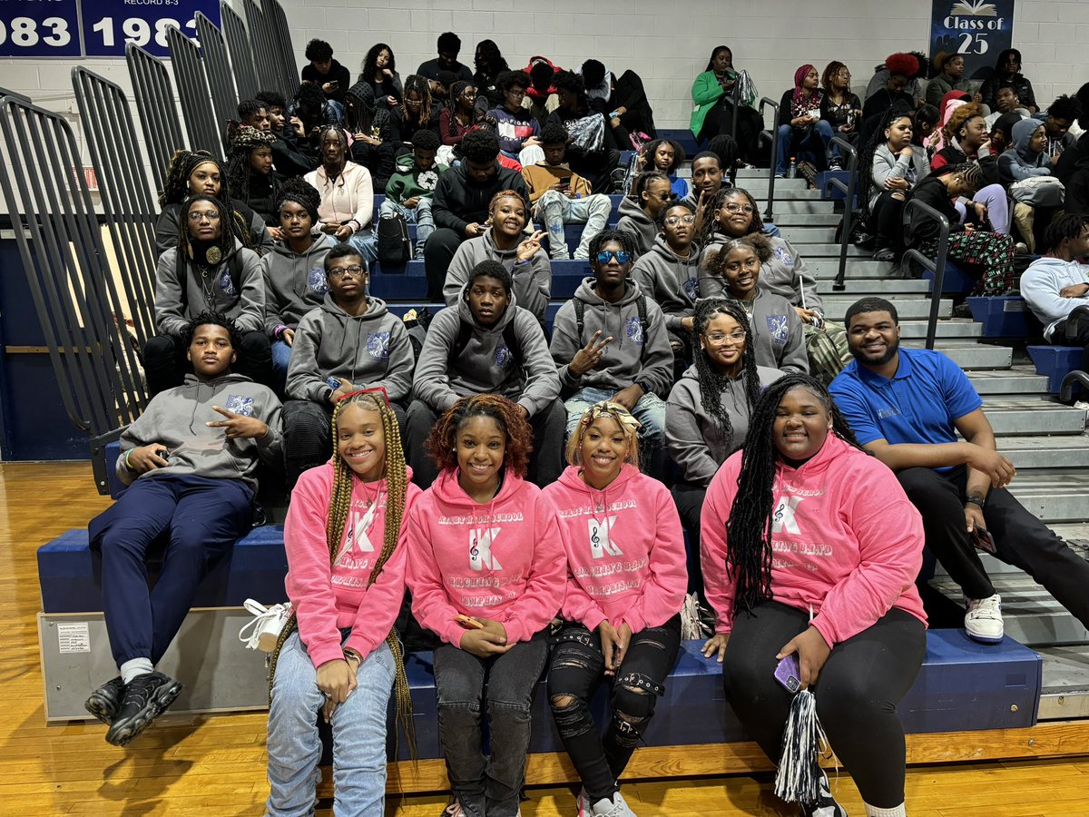 All smiles at Kirby High School, they have officially been marked by JSU 🐯💙