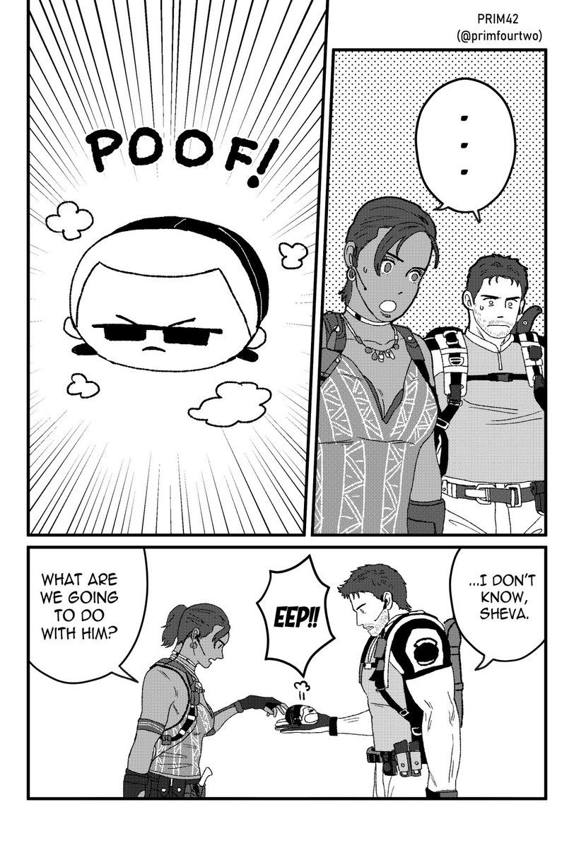 primfourtwo's tweet image. Wesker&apos;s Vulnerability
[#AlbertWesker #ShevaAlomar #ChrisRedfield]