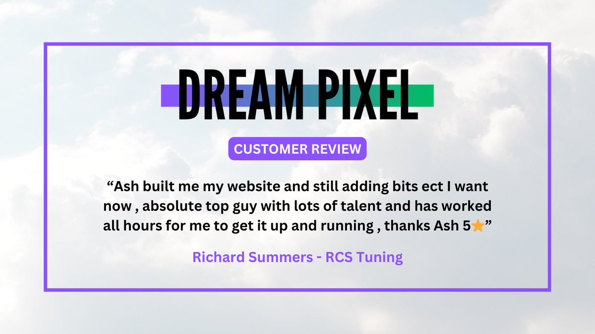 Thanks to Rich from RCS Tuning-Custom Remapping, for this great review 🚗

We launched a brand-new website for RCS Tuning, and lots of exciting things are set in place for the future 🤝 

rcs-tuning.co.uk