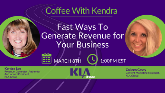 KendraLeeKLA's tweet image. B2B Leaders Alert!  Join us March 8th for transformative strategies to boost your revenue. Dive into 23 actionable tactics with Kendra Lee and Colleen Casey. Don’t miss out on revolutionizing your B2B approach. bit.ly/3Td3HEl #B2BSuccess
